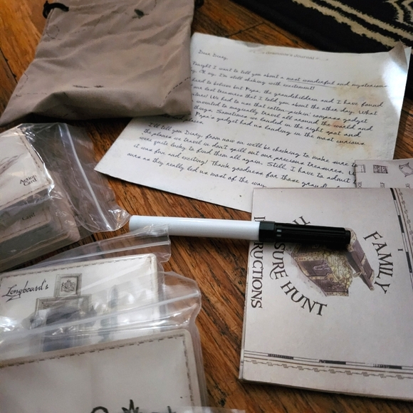 THE SEARCH FOR LONGBEARD’S TREASURE A FAMILY HUNTING ADVENTURE GAME IN TUB - Picture 7 of 8